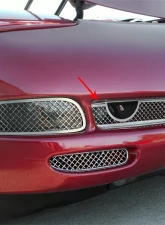 American Car Craft Grille Laser Mesh Fog Light  2pc Chevrolet Corvette 1997-2004                                     - ACC-032024 - Image 2